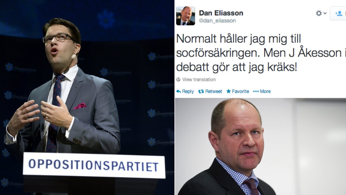 Åkesson rasar mot Försäkringskassans chef.